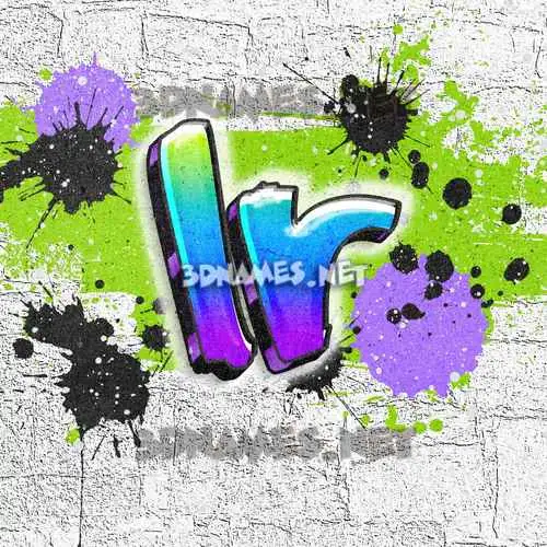 lr in Graffiti Grunge style - 3D name wallpaper lr in Graffiti Grunge style - 3D name wallpaper