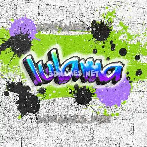 lulama in Graffiti Grunge style - 3D name wallpaper lulama in Graffiti Grunge style - 3D name wallpaper