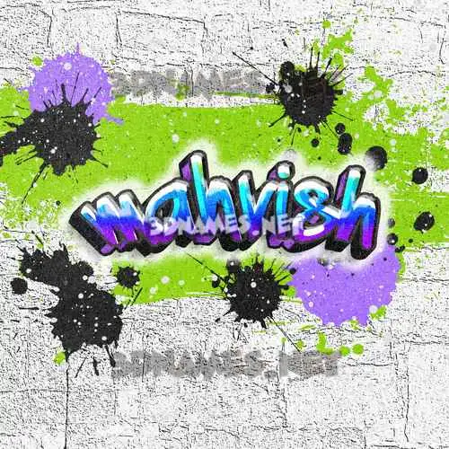 mahvish in Graffiti Grunge style - 3D name wallpaper mahvish in Graffiti Grunge style - 3D name wallpaper