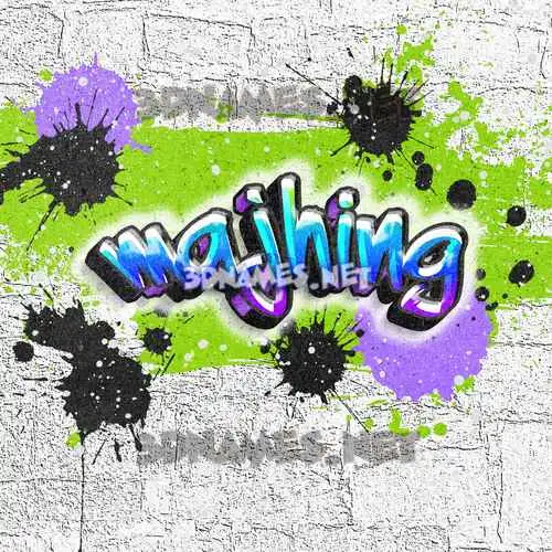 majhing in Graffiti Grunge style - 3D name wallpaper majhing in Graffiti Grunge style - 3D name wallpaper