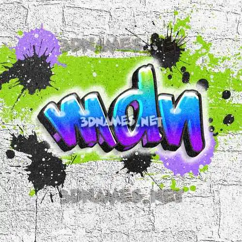 mdn in Graffiti Grunge style - 3D name wallpaper mdn in Graffiti Grunge style - 3D name wallpaper
