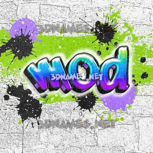 mod in Graffiti Grunge style - 3D name wallpaper mod in Graffiti Grunge style - 3D name wallpaper