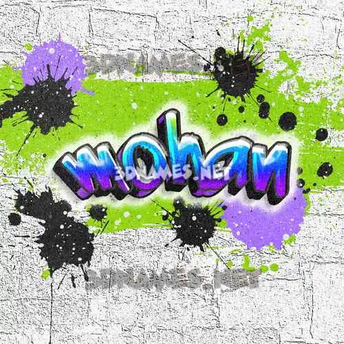 mohan in Graffiti Grunge style - 3D name wallpaper mohan in Graffiti Grunge style - 3D name wallpaper