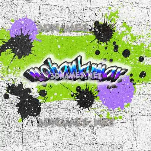 mohankumar in Graffiti Grunge style - 3D name wallpaper mohankumar in Graffiti Grunge style - 3D name wallpaper