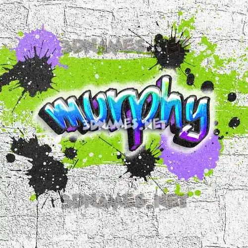 murphy in Graffiti Grunge style - 3D name wallpaper murphy in Graffiti Grunge style - 3D name wallpaper