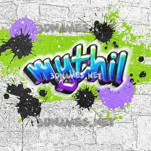 mythil in Graffiti Grunge style - 3D name wallpaper mythil in Graffiti Grunge style - 3D name wallpaper