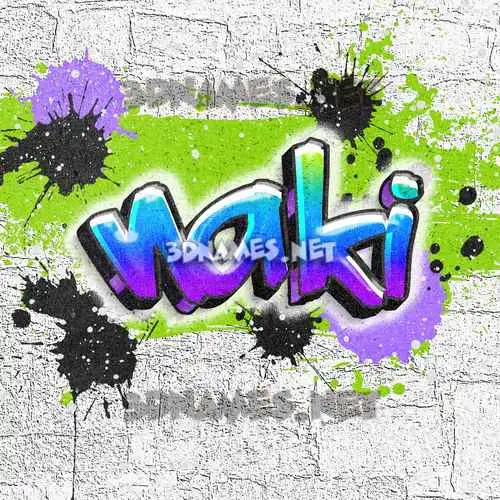 naki in Graffiti Grunge style - 3D name wallpaper naki in Graffiti Grunge style - 3D name wallpaper