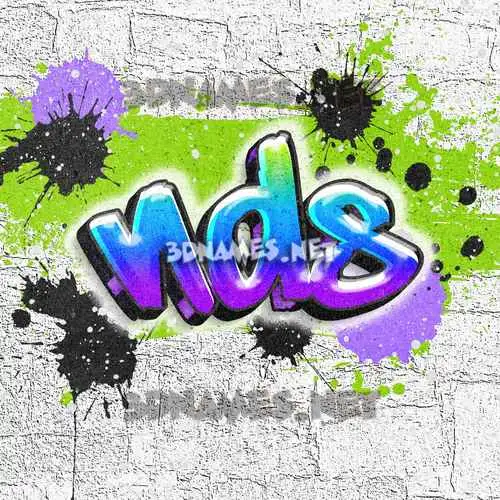 nds in Graffiti Grunge style - 3D name wallpaper nds in Graffiti Grunge style - 3D name wallpaper