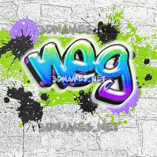 neg in Graffiti Grunge style - 3D name wallpaper neg in Graffiti Grunge style - 3D name wallpaper