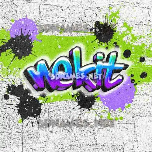 nekit in Graffiti Grunge style - 3D name wallpaper nekit in Graffiti Grunge style - 3D name wallpaper