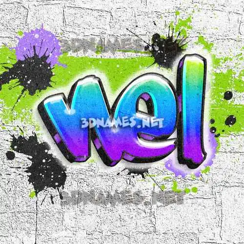 nel in Graffiti Grunge style - 3D name wallpaper nel in Graffiti Grunge style - 3D name wallpaper
