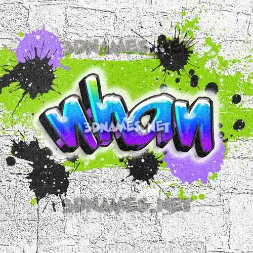 nhan in Graffiti Grunge style - 3D name wallpaper nhan in Graffiti Grunge style - 3D name wallpaper