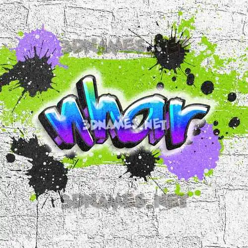 nhar in Graffiti Grunge style - 3D name wallpaper nhar in Graffiti Grunge style - 3D name wallpaper