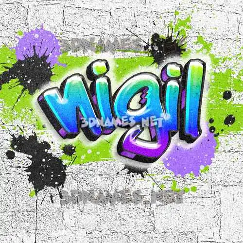 nigil in Graffiti Grunge style - 3D name wallpaper nigil in Graffiti Grunge style - 3D name wallpaper