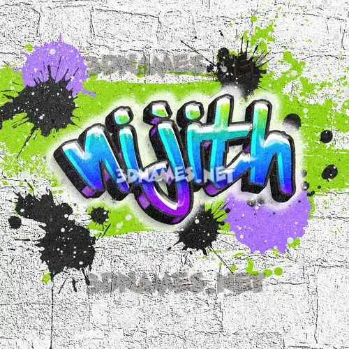 nijith in Graffiti Grunge style - 3D name wallpaper nijith in Graffiti Grunge style - 3D name wallpaper