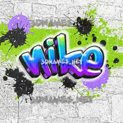 nike in Graffiti Grunge style - 3D name wallpaper nike in Graffiti Grunge style - 3D name wallpaper