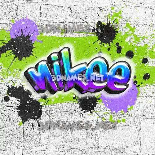 nikee in Graffiti Grunge style - 3D name wallpaper nikee in Graffiti Grunge style - 3D name wallpaper