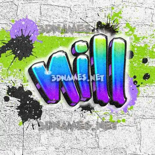nill in Graffiti Grunge style - 3D name wallpaper nill in Graffiti Grunge style - 3D name wallpaper