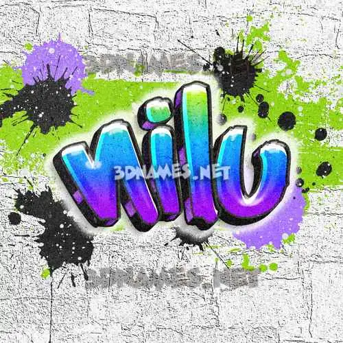 nilu in Graffiti Grunge style - 3D name wallpaper nilu in Graffiti Grunge style - 3D name wallpaper