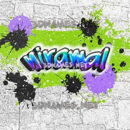 niramal in Graffiti Grunge style - 3D name wallpaper niramal in Graffiti Grunge style - 3D name wallpaper