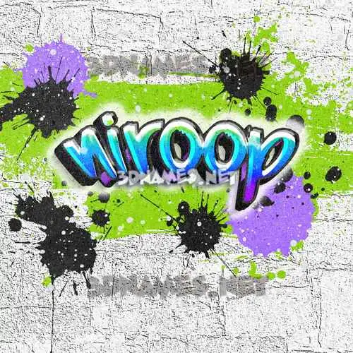 niroop in Graffiti Grunge style - 3D name wallpaper niroop in Graffiti Grunge style - 3D name wallpaper