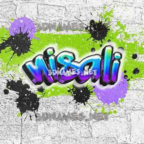 nisali in Graffiti Grunge style - 3D name wallpaper nisali in Graffiti Grunge style - 3D name wallpaper