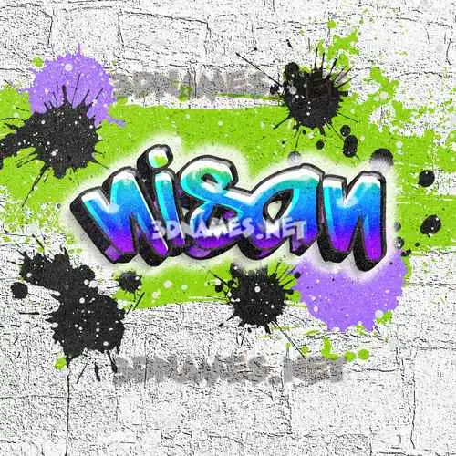 nisan in Graffiti Grunge style - 3D name wallpaper nisan in Graffiti Grunge style - 3D name wallpaper
