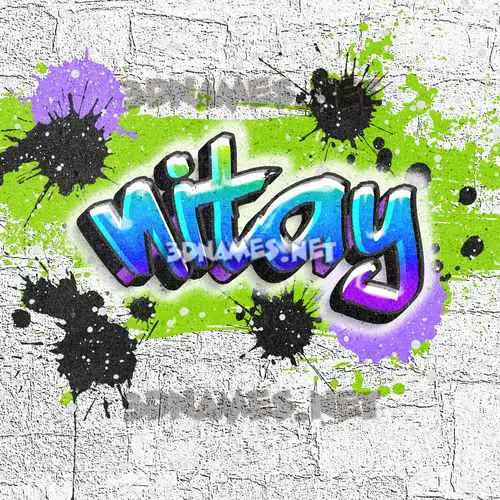 nitay in Graffiti Grunge style - 3D name wallpaper nitay in Graffiti Grunge style - 3D name wallpaper