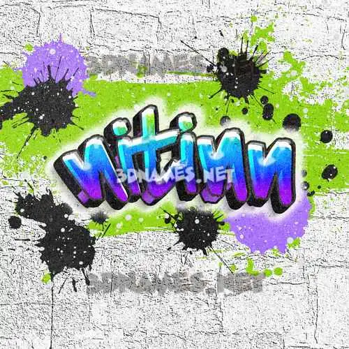 nitinn in Graffiti Grunge style - 3D name wallpaper nitinn in Graffiti Grunge style - 3D name wallpaper