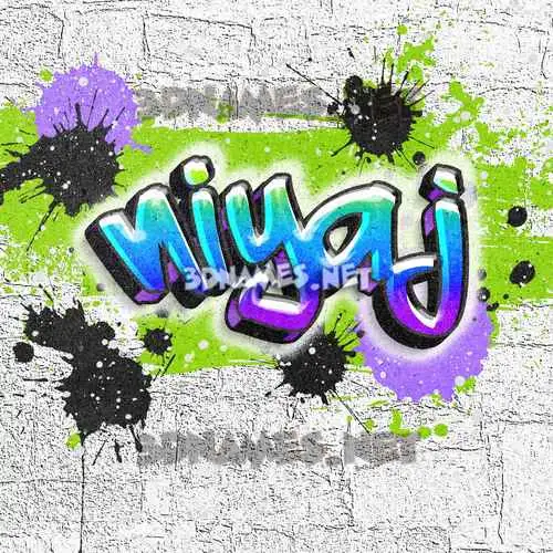niyaj in Graffiti Grunge style - 3D name wallpaper niyaj in Graffiti Grunge style - 3D name wallpaper