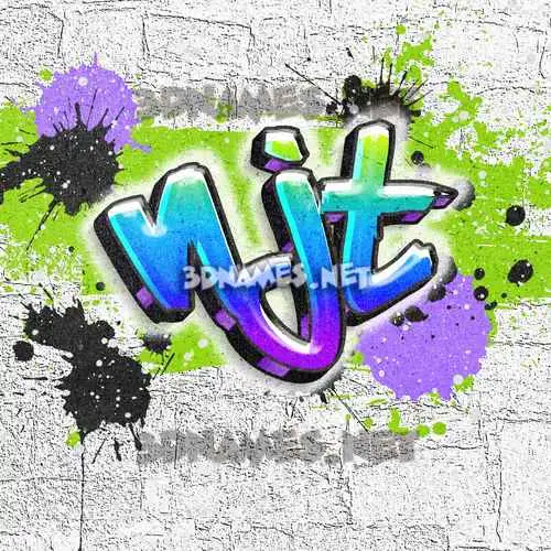 njt in Graffiti Grunge style - 3D name wallpaper njt in Graffiti Grunge style - 3D name wallpaper