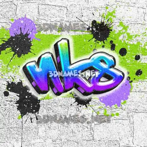nks in Graffiti Grunge style - 3D name wallpaper nks in Graffiti Grunge style - 3D name wallpaper