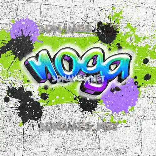 noga in Graffiti Grunge style - 3D name wallpaper noga in Graffiti Grunge style - 3D name wallpaper