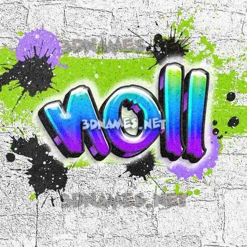 noll in Graffiti Grunge style - 3D name wallpaper noll in Graffiti Grunge style - 3D name wallpaper