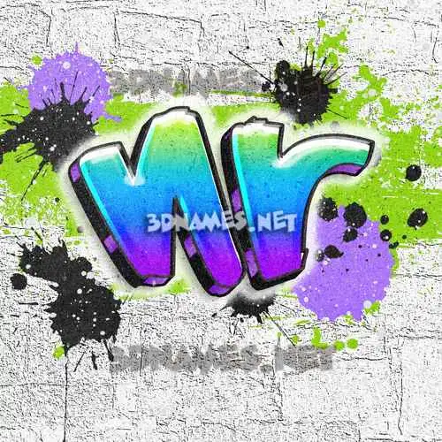 nr in Graffiti Grunge style - 3D name wallpaper nr in Graffiti Grunge style - 3D name wallpaper