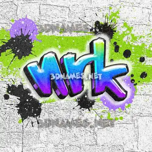 nrk in Graffiti Grunge style - 3D name wallpaper nrk in Graffiti Grunge style - 3D name wallpaper