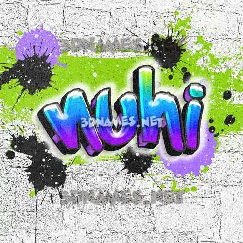 nuhi in Graffiti Grunge style - 3D name wallpaper nuhi in Graffiti Grunge style - 3D name wallpaper