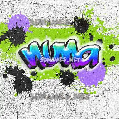 nuna in Graffiti Grunge style - 3D name wallpaper nuna in Graffiti Grunge style - 3D name wallpaper