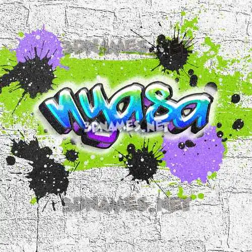 nyasa in Graffiti Grunge style - 3D name wallpaper nyasa in Graffiti Grunge style - 3D name wallpaper