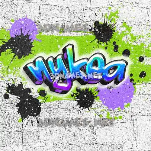 nykea in Graffiti Grunge style - 3D name wallpaper nykea in Graffiti Grunge style - 3D name wallpaper