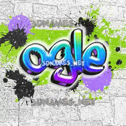 ogle in Graffiti Grunge style - 3D name wallpaper ogle in Graffiti Grunge style - 3D name wallpaper