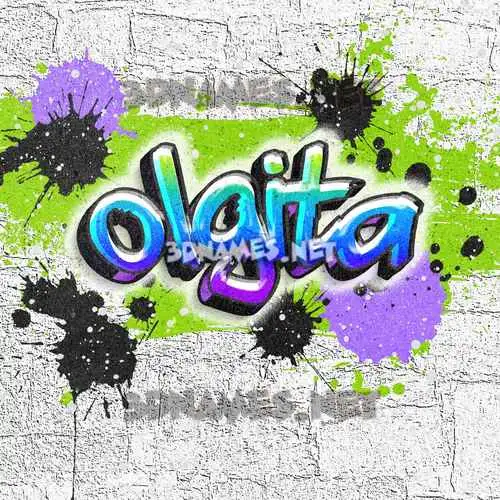 olgita in Graffiti Grunge style - 3D name wallpaper olgita in Graffiti Grunge style - 3D name wallpaper