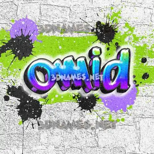 omid in Graffiti Grunge style - 3D name wallpaper omid in Graffiti Grunge style - 3D name wallpaper