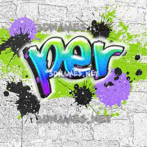 per in Graffiti Grunge style - 3D name wallpaper per in Graffiti Grunge style - 3D name wallpaper