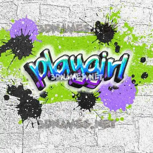playgirl in Graffiti Grunge style - 3D name wallpaper playgirl in Graffiti Grunge style - 3D name wallpaper
