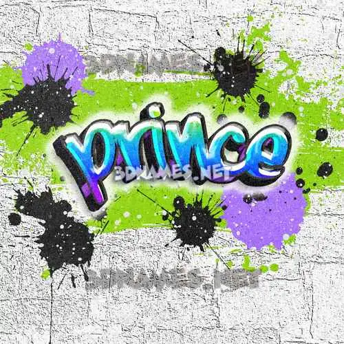 prince in Graffiti Grunge style - 3D name wallpaper prince in Graffiti Grunge style - 3D name wallpaper
