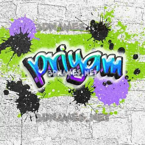priyam in Graffiti Grunge style - 3D name wallpaper priyam in Graffiti Grunge style - 3D name wallpaper