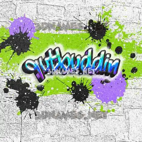 qutbuddin in Graffiti Grunge style - 3D name wallpaper qutbuddin in Graffiti Grunge style - 3D name wallpaper