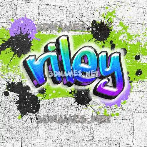 riley in Graffiti Grunge style - 3D name wallpaper riley in Graffiti Grunge style - 3D name wallpaper