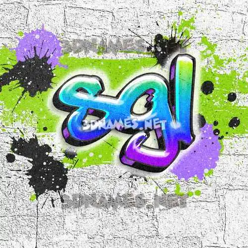 sgl in Graffiti Grunge style - 3D name wallpaper sgl in Graffiti Grunge style - 3D name wallpaper